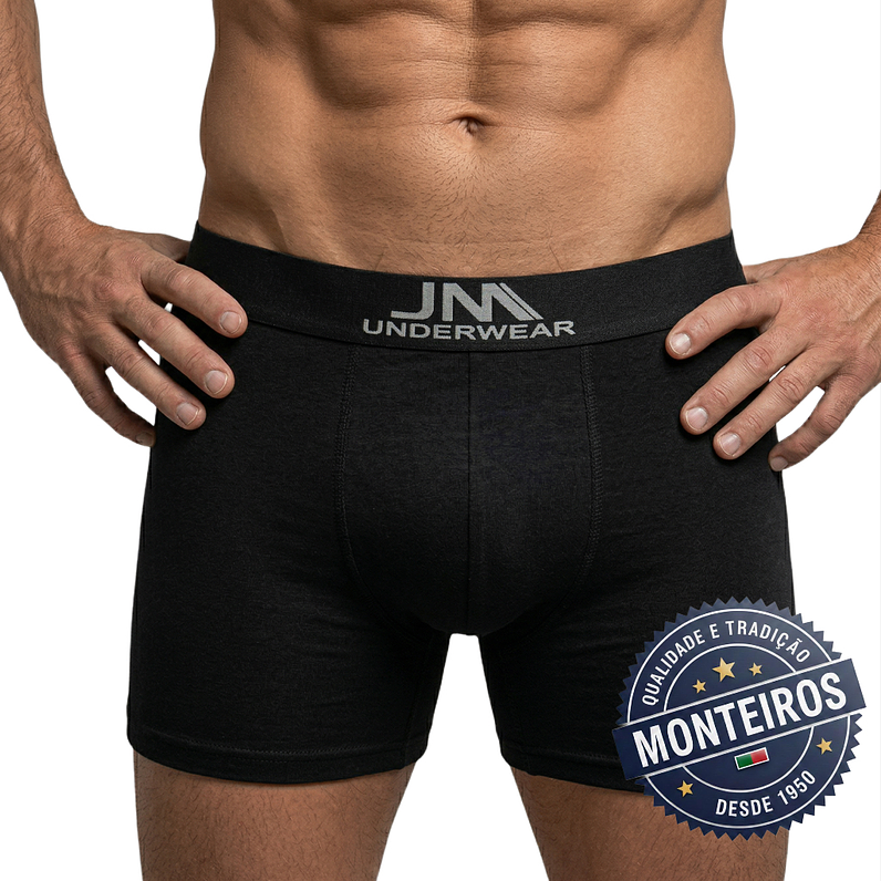 Boxer de Homem Elástico Recoberto JM 111 3