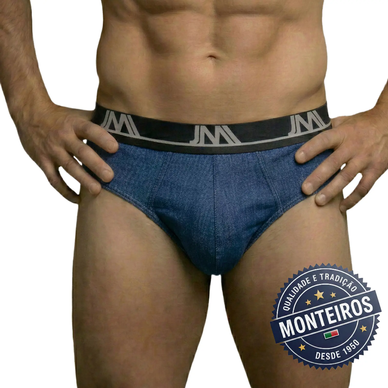 Slip homem elástico à vista 5