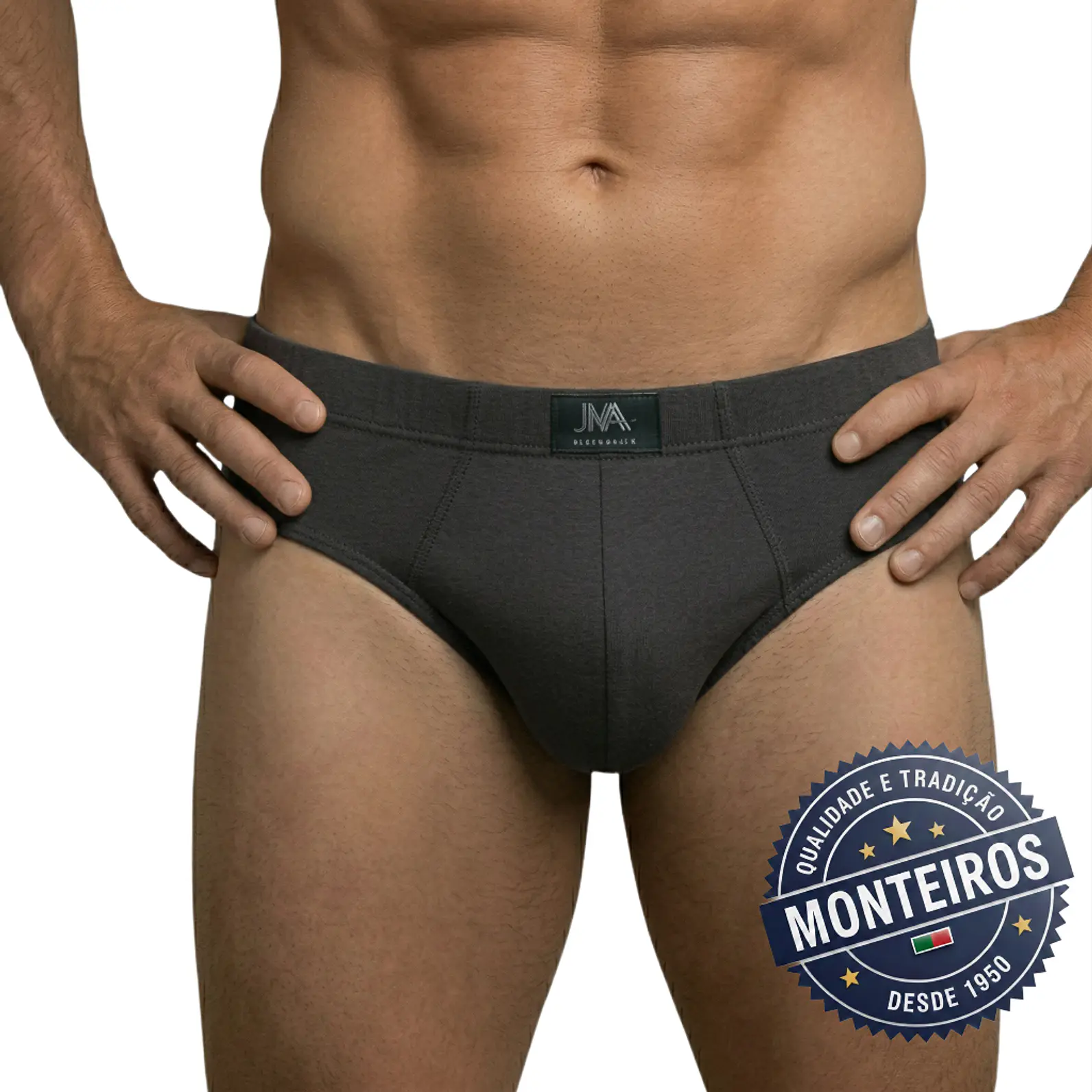 Slip homem elástico coberto 3