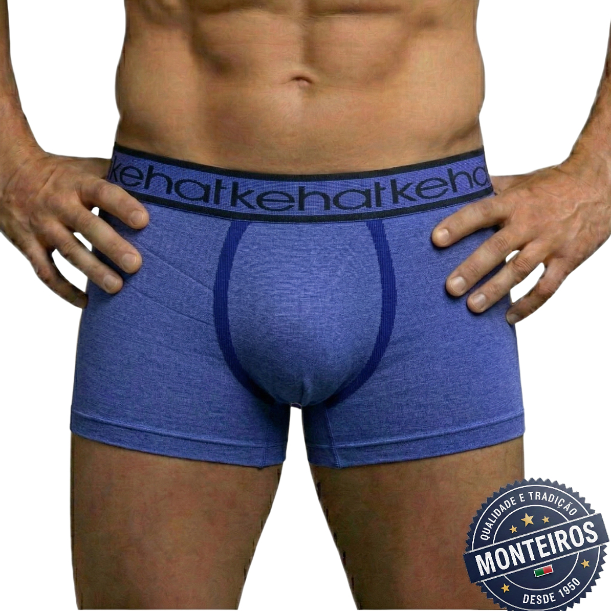 Boxer de Homem - Largo sem Costuras - KEHAT B569 2