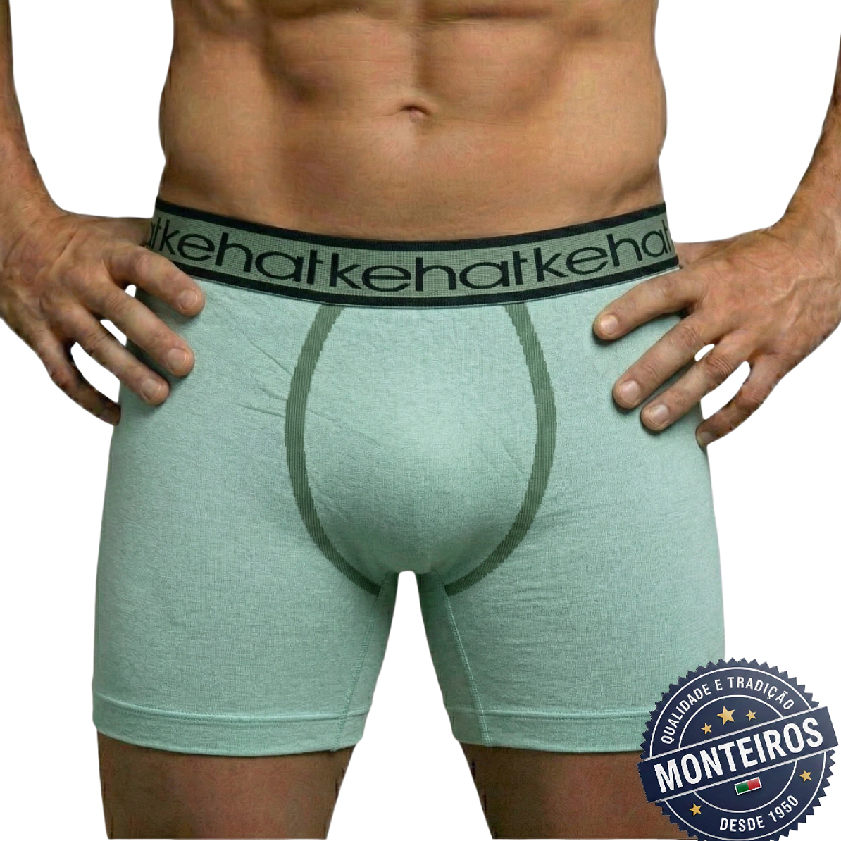 Boxer de Homem - Largo sem Costuras - KEHAT B569 4