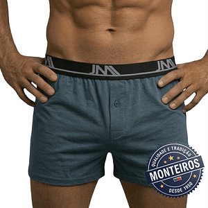 Boxer de Homem Liso com Carcela JM 117