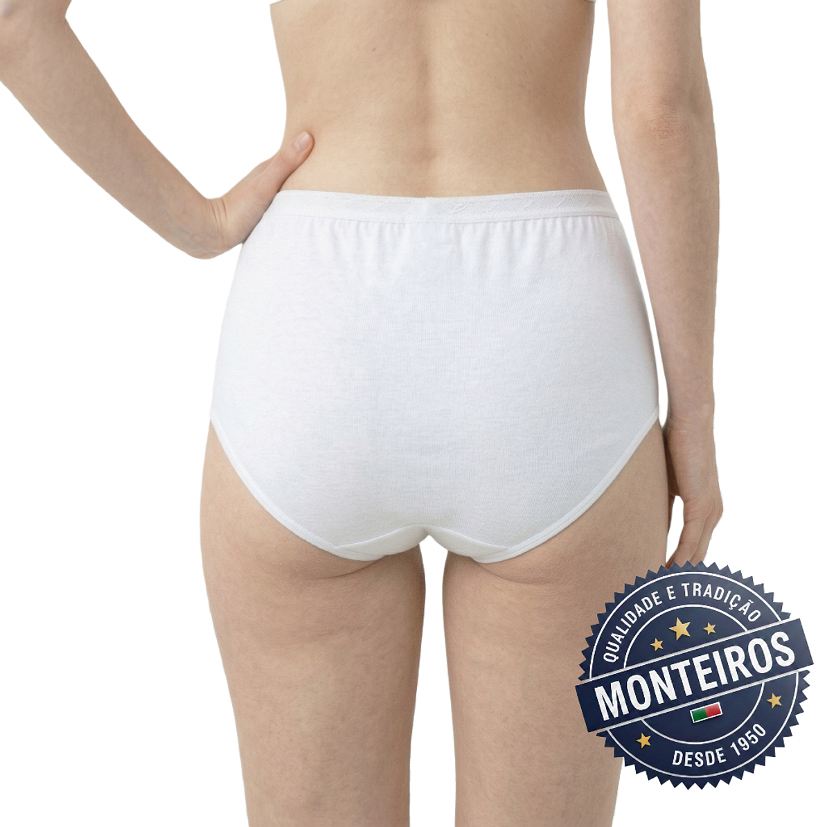 Cueca de Senhora Lisa Alta Básica JM28 6