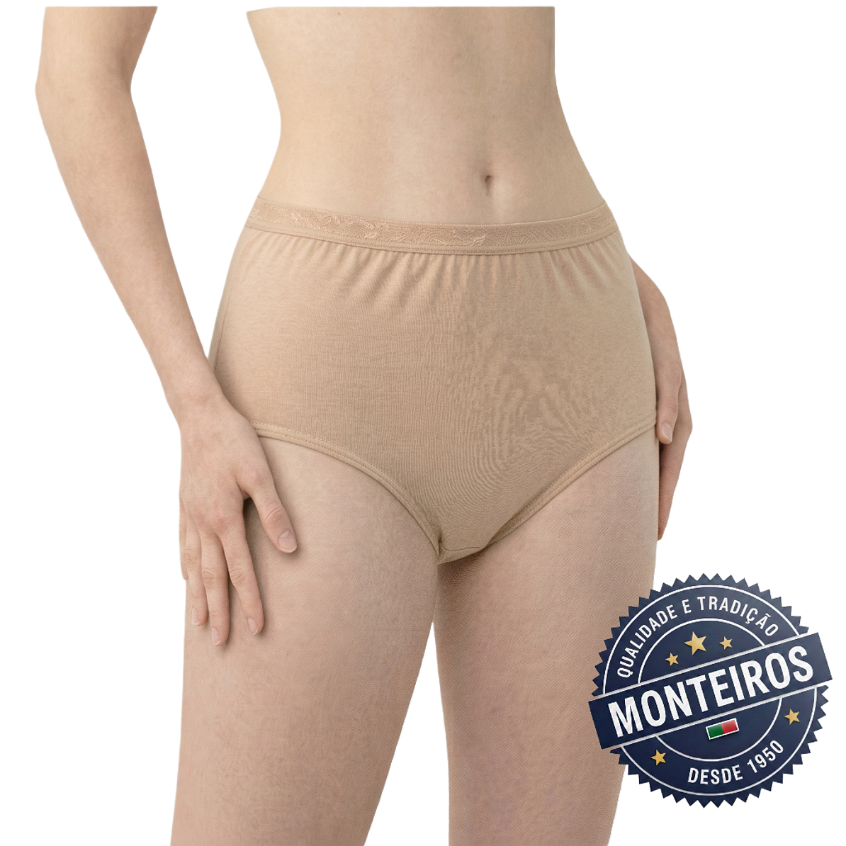 Cueca de Senhora Lisa Alta Básica JM28 7