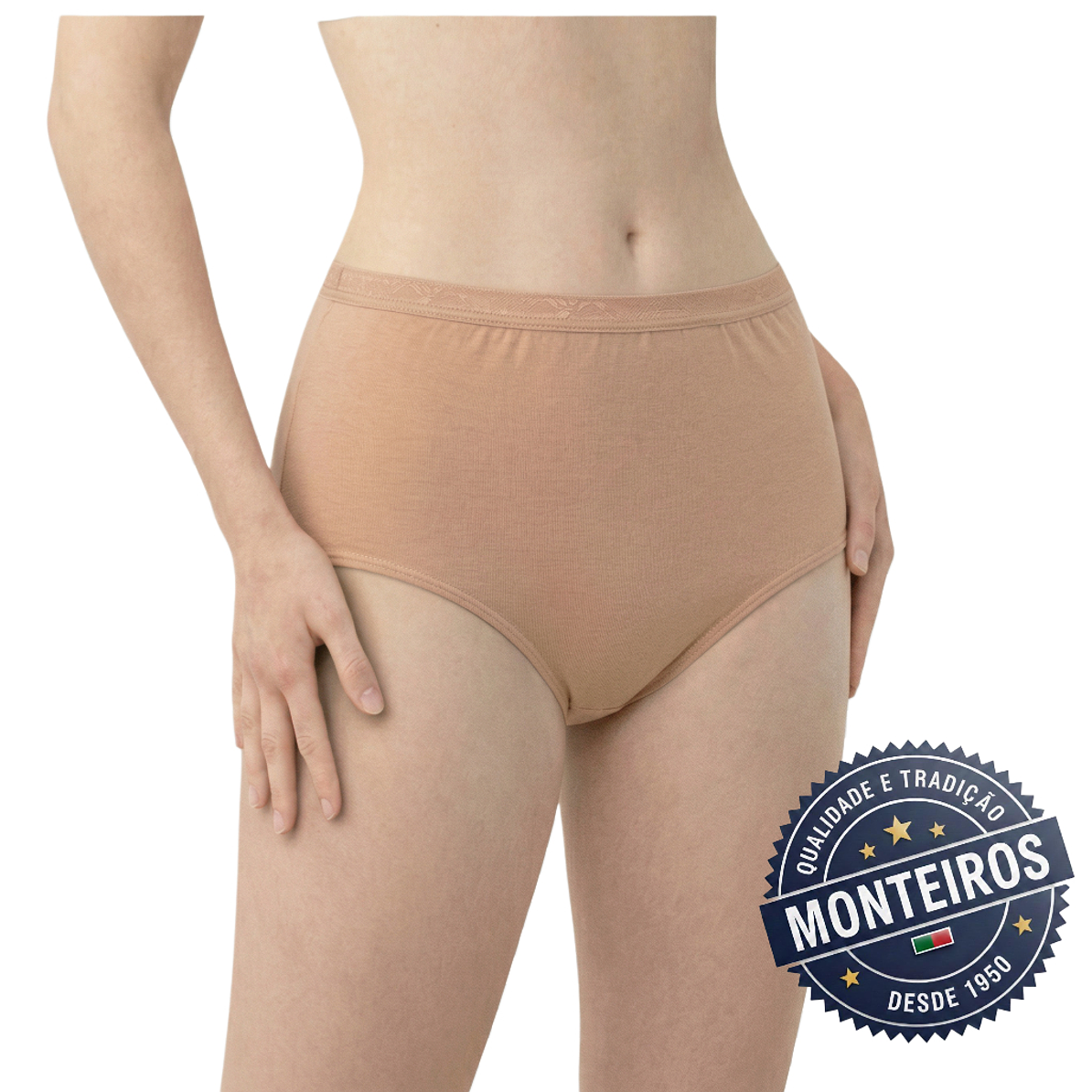 Cueca de Senhora Lisa Alta Básica JM28 3