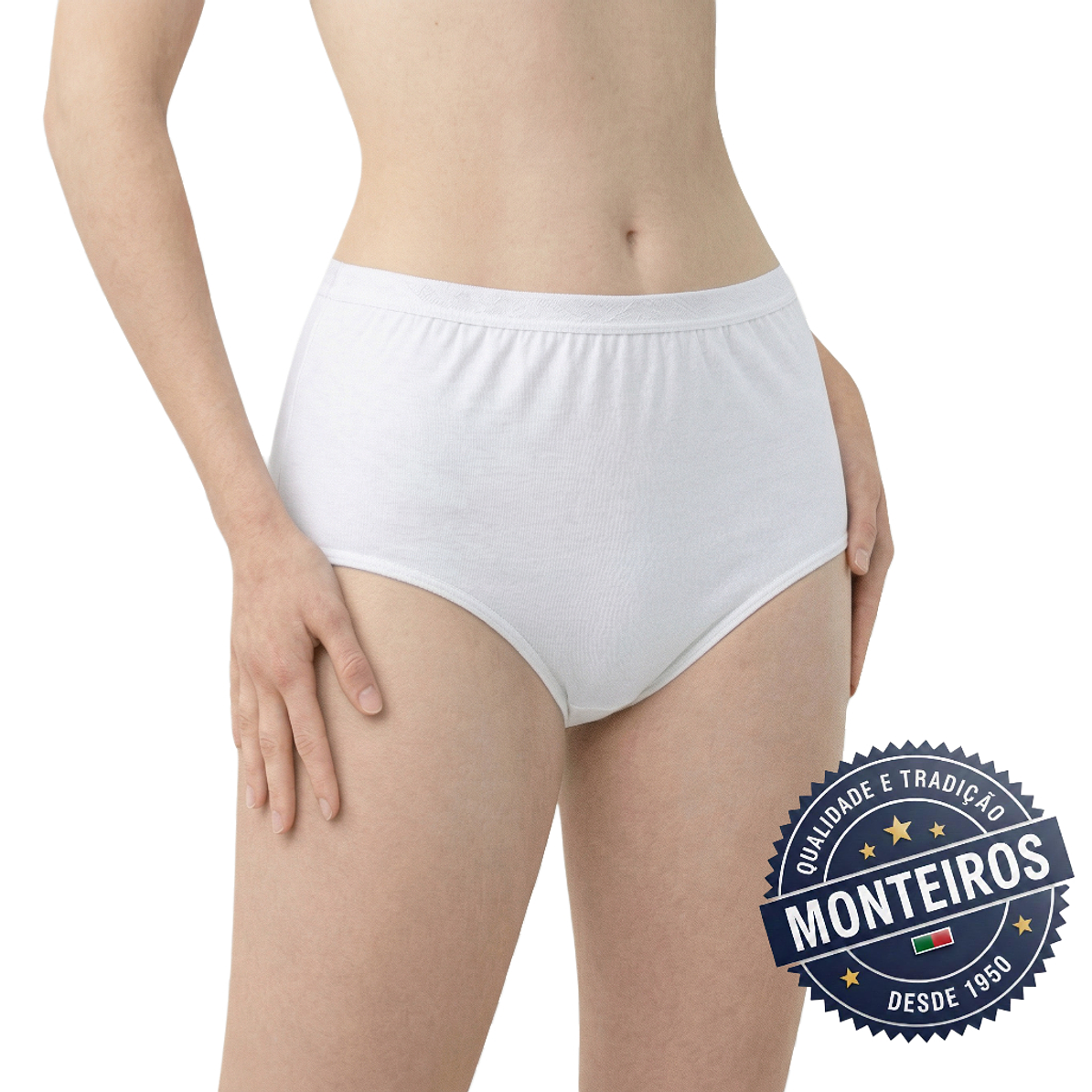 Cueca de Senhora Lisa Alta Básica JM28 5