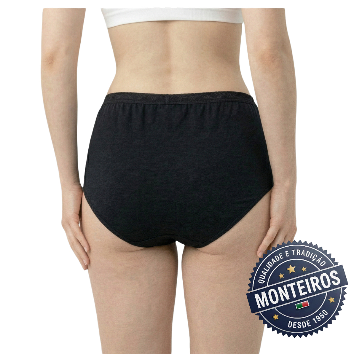 Cueca de Senhora Lisa Alta Básica JM28 2