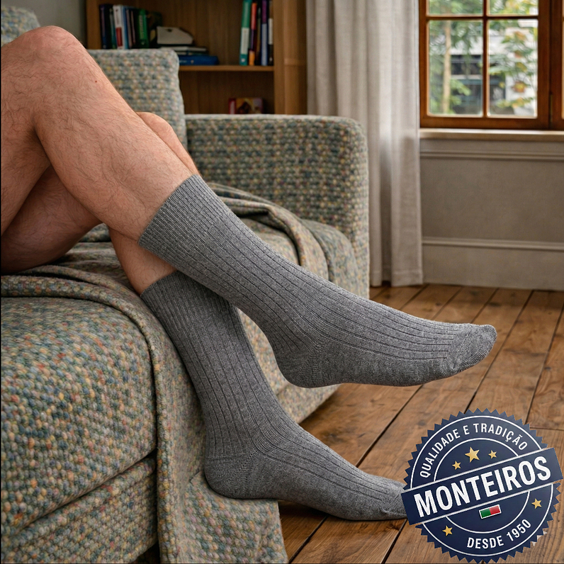 Peúgas de Homem - Caneladas - SR 701 4