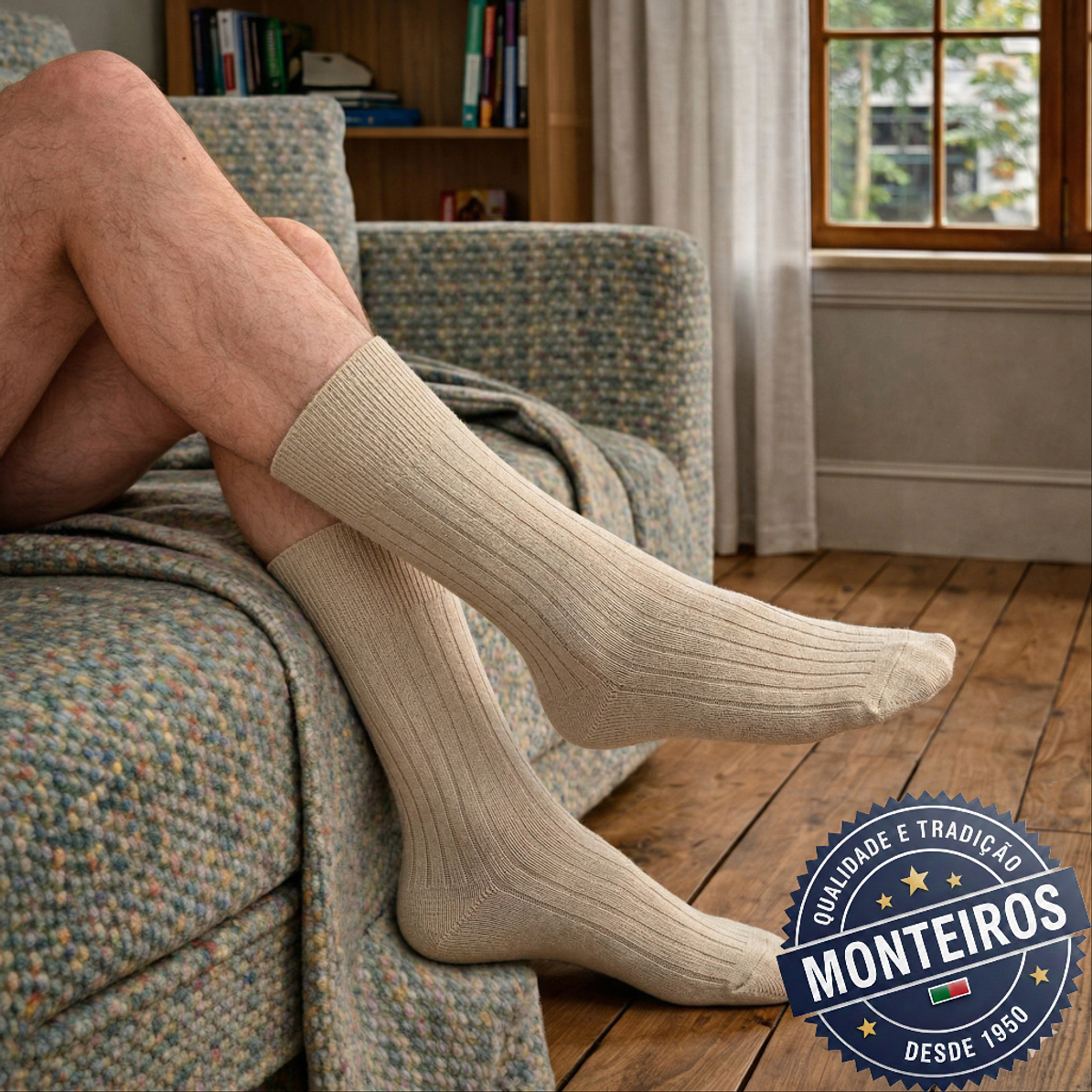 Peúgas de Homem - Caneladas Medicinais - SR 700 3