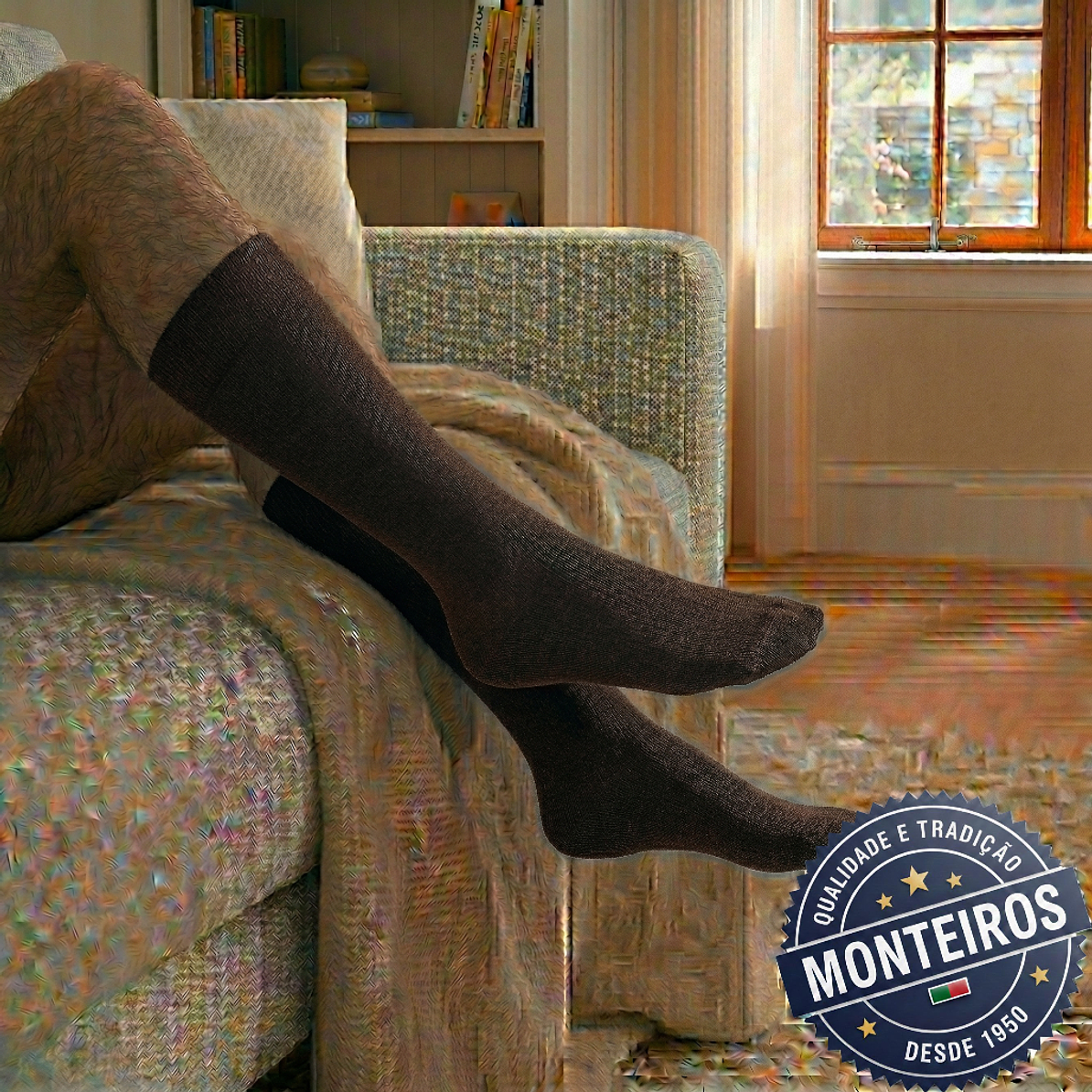 Peúgas de Homem - Palmilhada - DARA 474 4