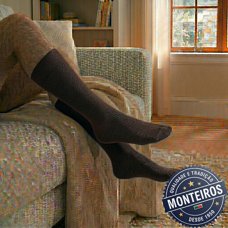 Peúgas de Homem - Palmilhada - DARA 474 4