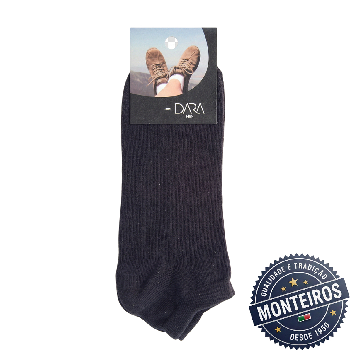 Soquete Unisexo - Cano Curto Finos - DARA 607 2