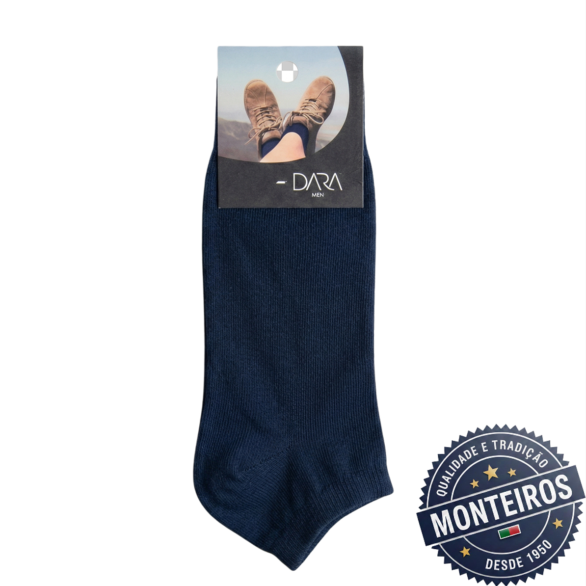 Soquete Unisexo - Cano Curto Finos - DARA 607 6