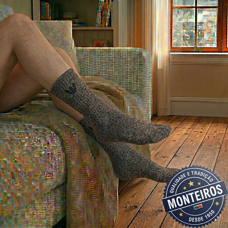 Meias de Desporto Unisexo 100% Algodão -TE - 90.DESPORTO 6