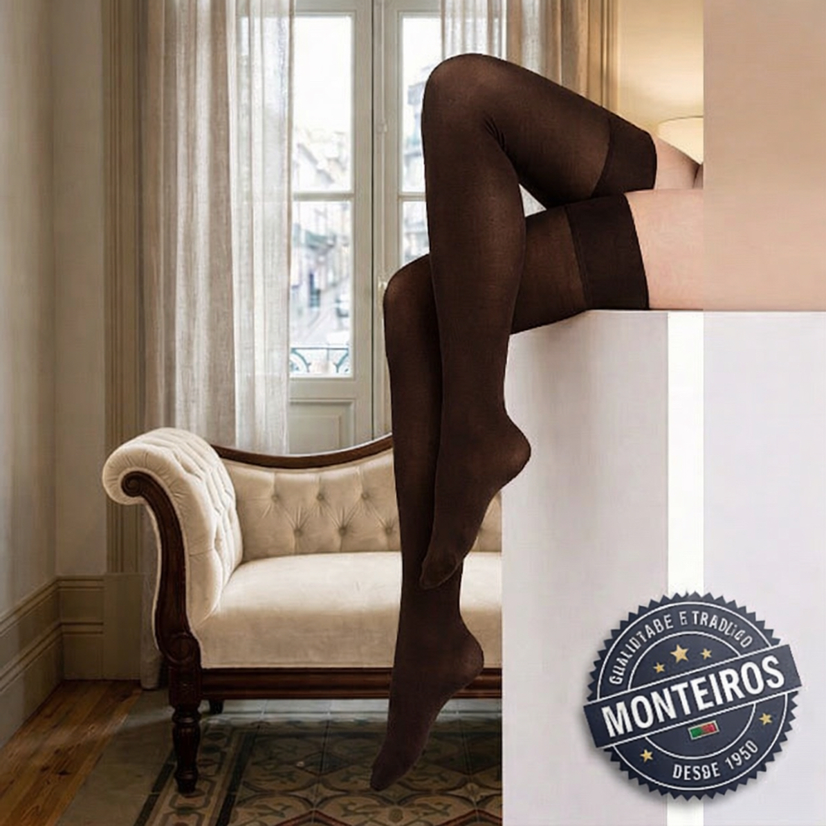 Meia Alta Soft Maxi Gambaleto My Dara 4302 5