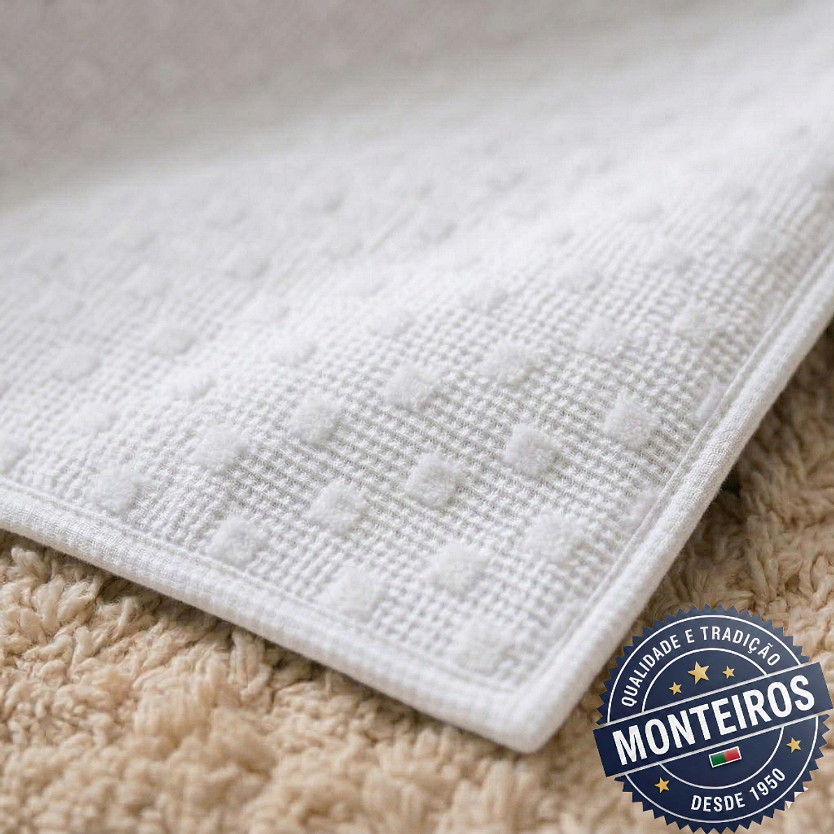 Colcha Trabalhada aos Quadrados - Casal e Solteiro - Cristina 8