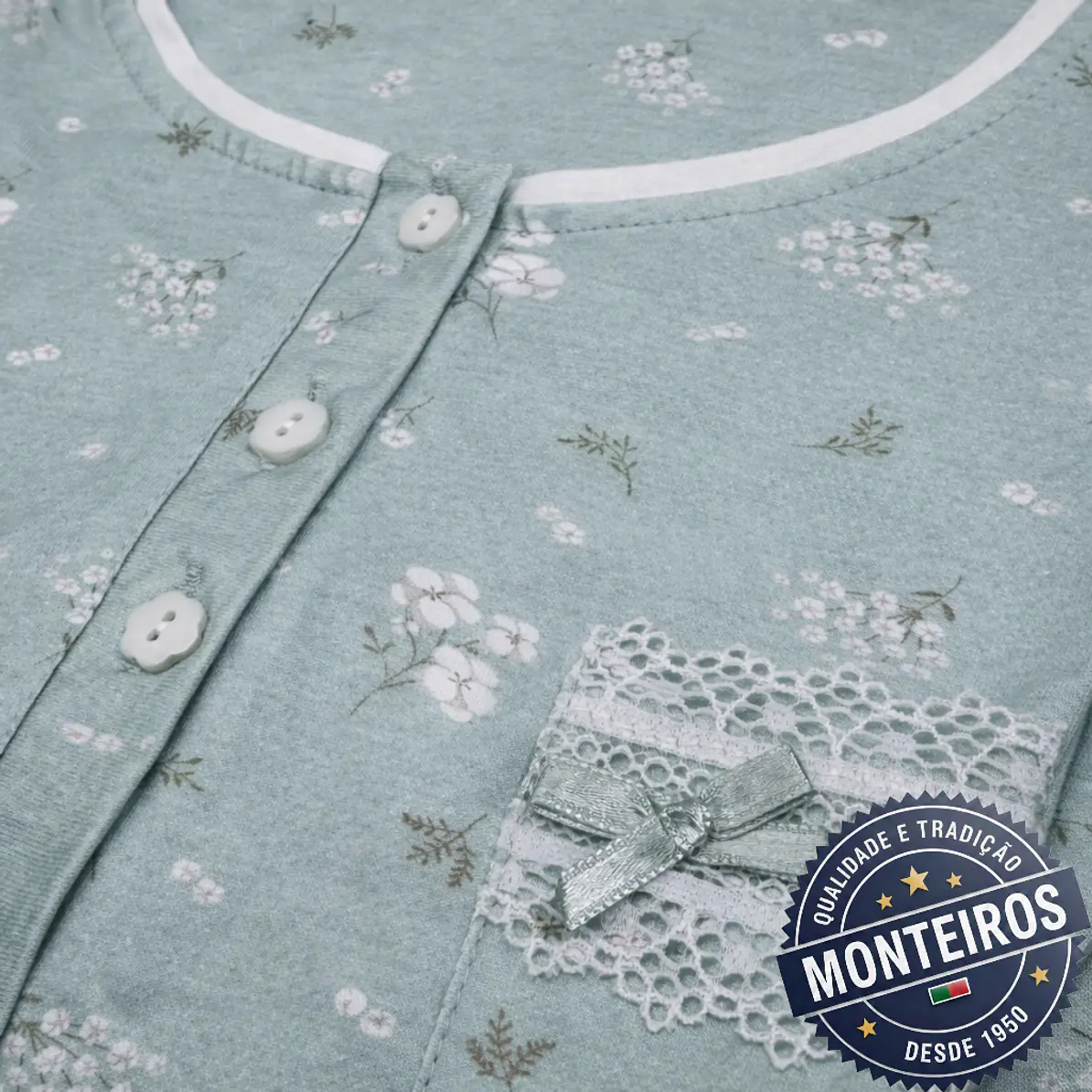 Pijama de Senhora de Meia Manga e Bermuda - SÓNIA MS3924 3