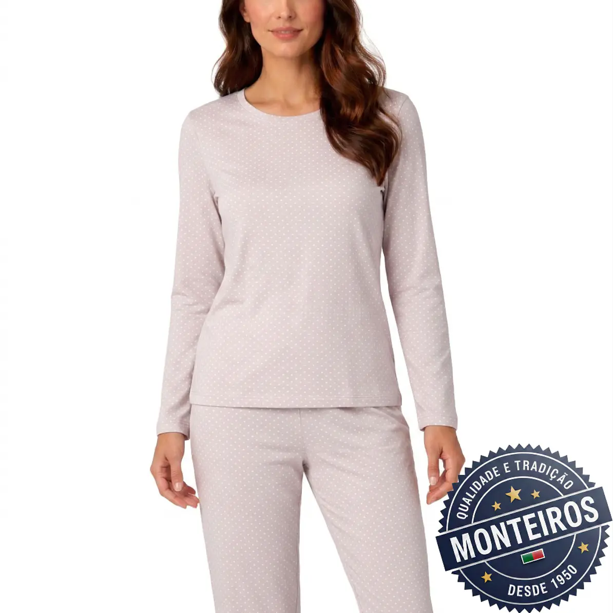 Pijama de Senhora de Manga e Calça - KARLUS 30024 5