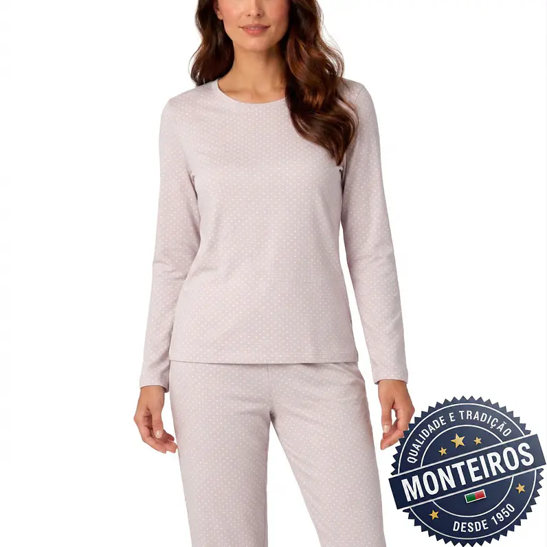 Pijama de Senhora de Manga e Calça - KARLUS 30024 5