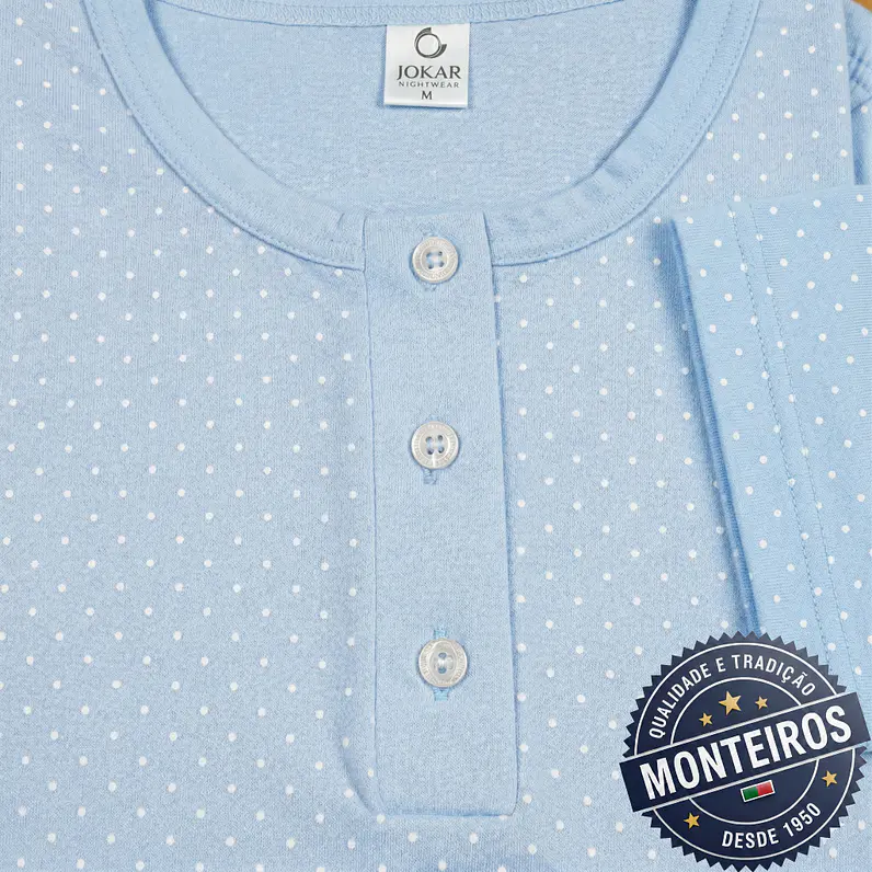 Pijama de Senhora de Manga e Calça - KARLUS 30024 3