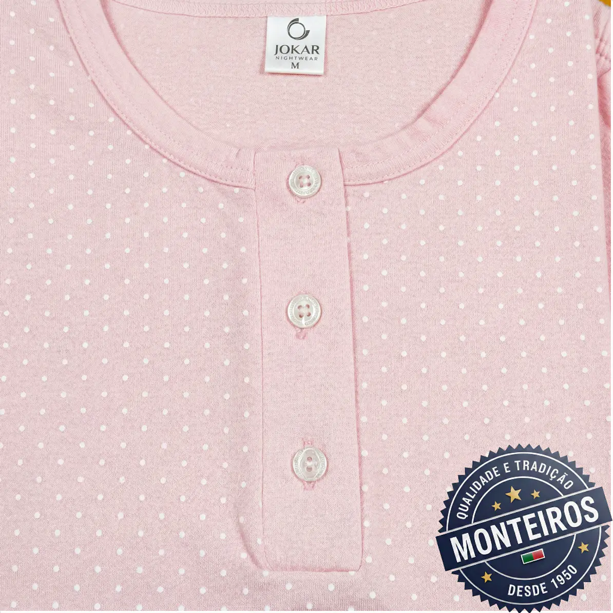 Pijama de Senhora de Manga e Calça - KARLUS 30024 6