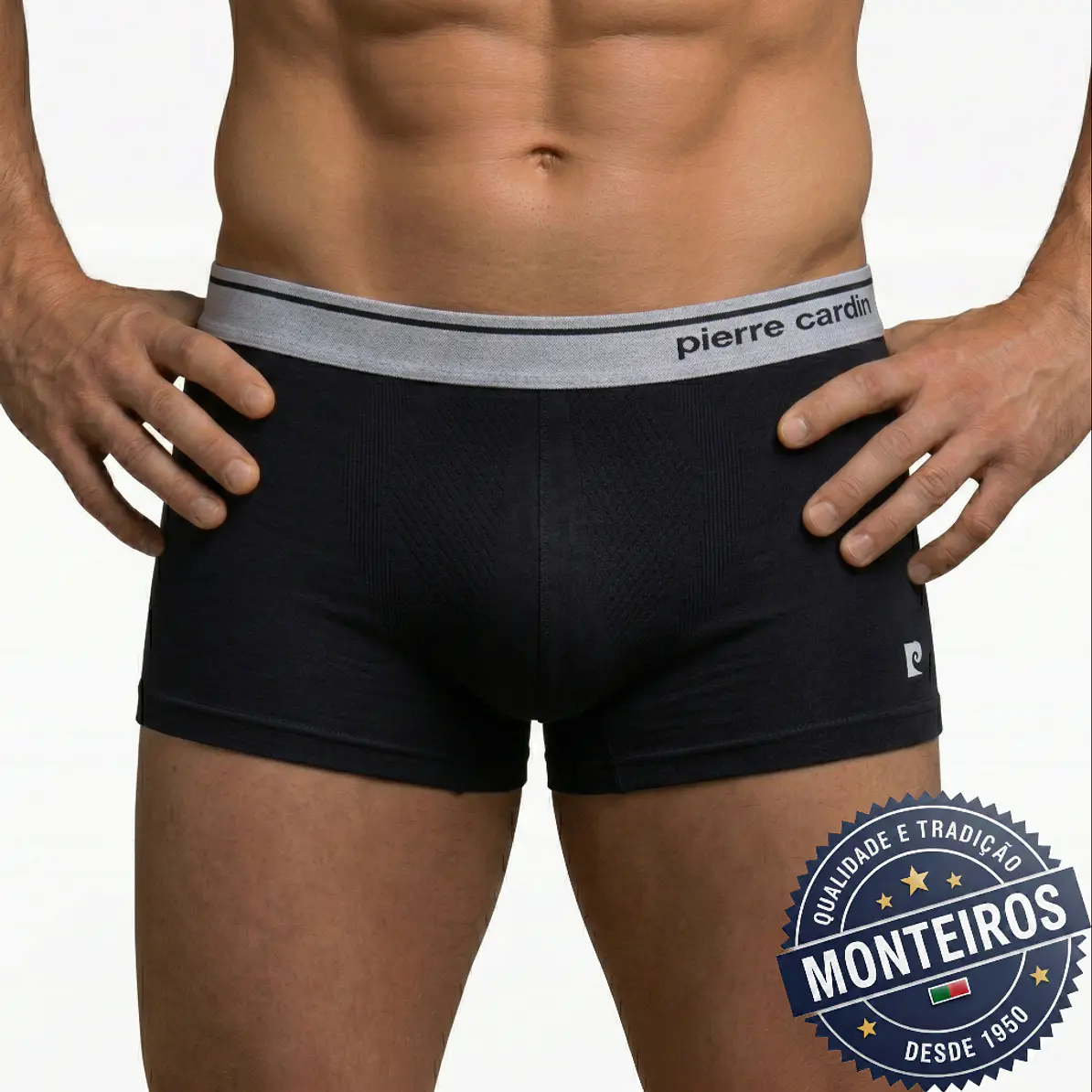 Boxer de Homem - Liso - Pierre Cardin 378 2