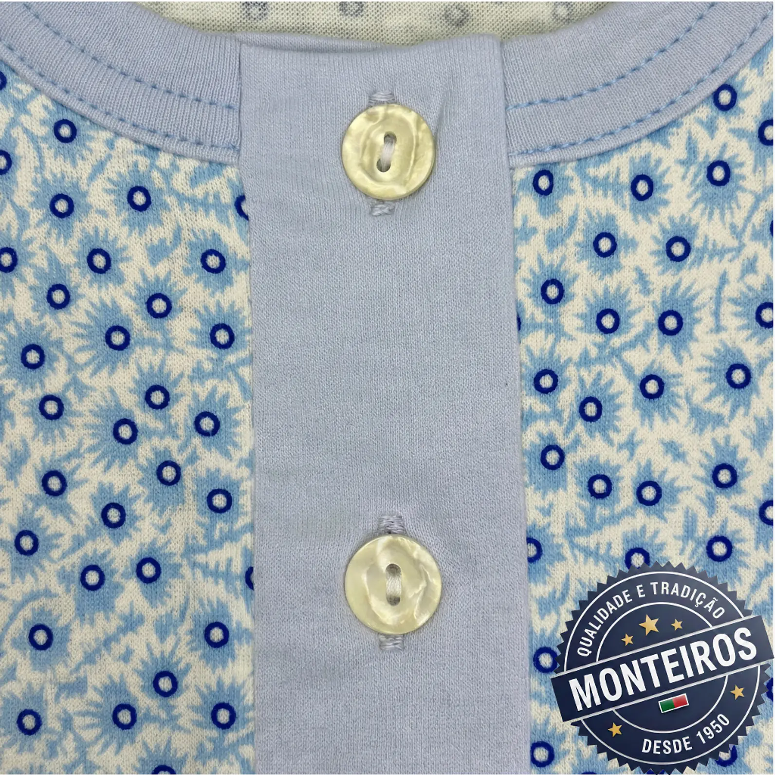 Pijama de Senhora de Meia Manga e Calção - KARLUS 3514 3