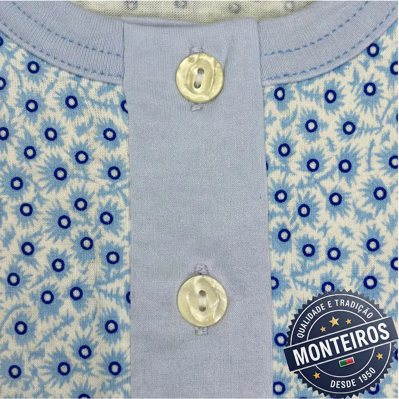 Pijama de Senhora de Meia Manga e Calção - KARLUS 3514 3