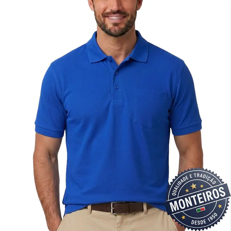 Polo de Homem Económico Lisos Monteiros 2