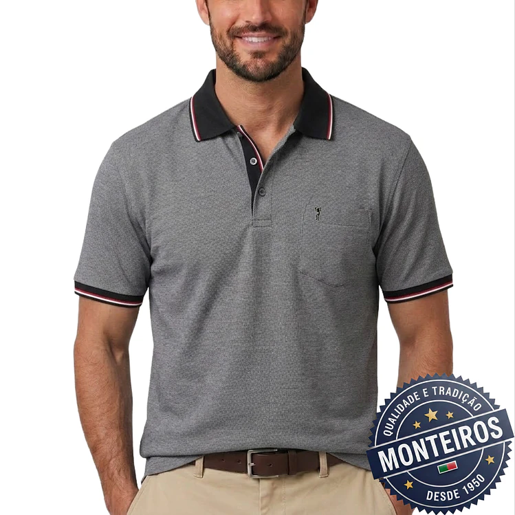 Polo de homem lisos Monteiros 2