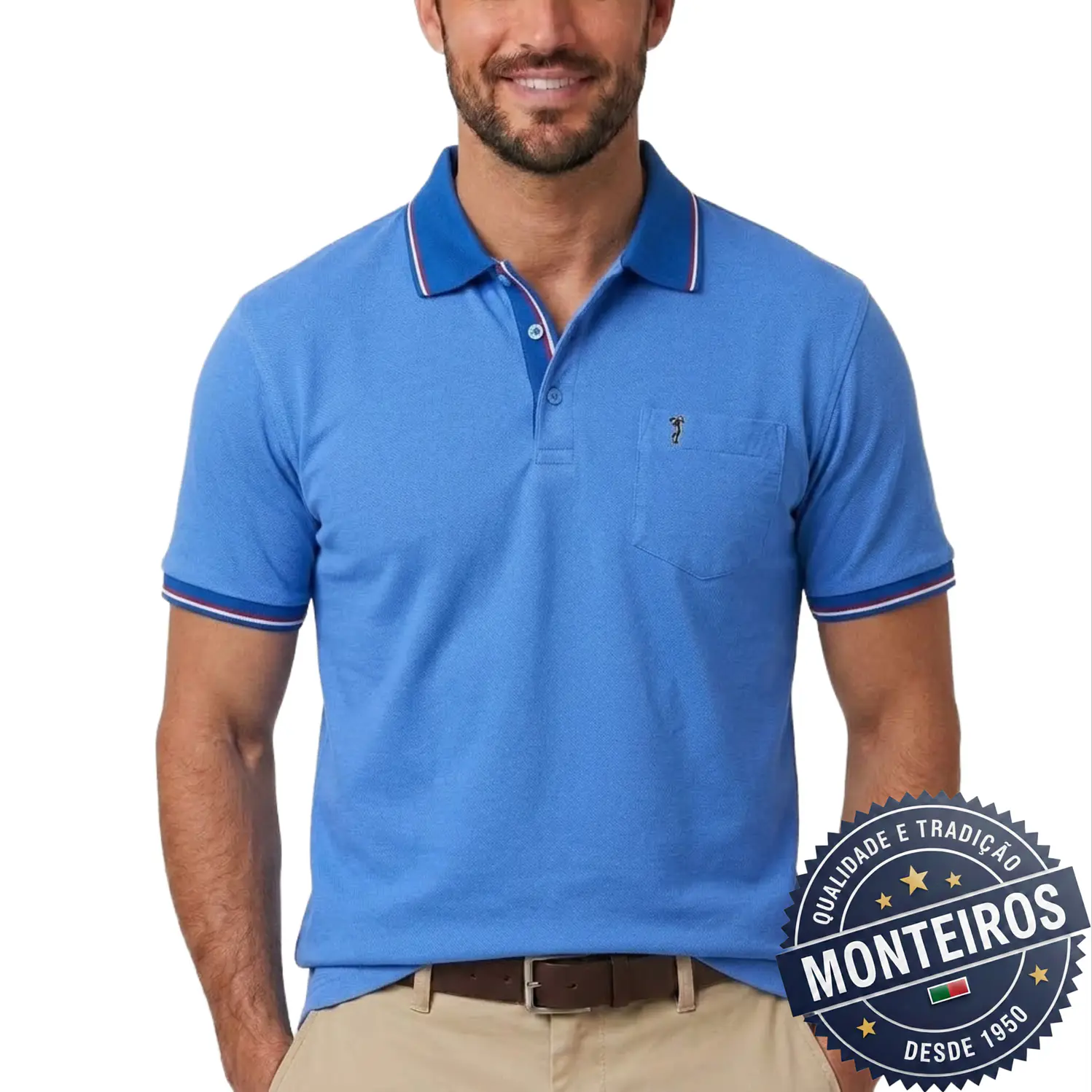 Polo de homem lisos Monteiros 8