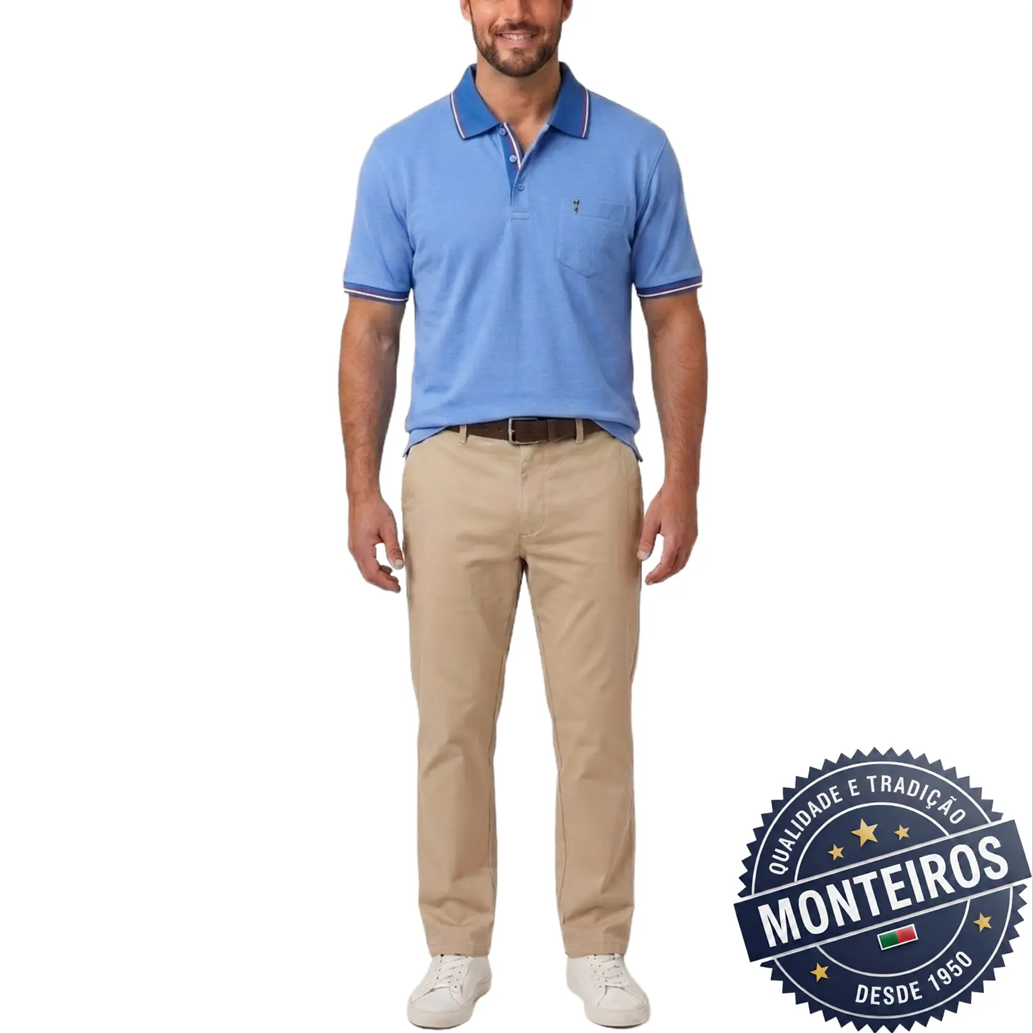 Polo de homem lisos Monteiros 7