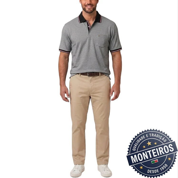 Polo de homem lisos Monteiros 1