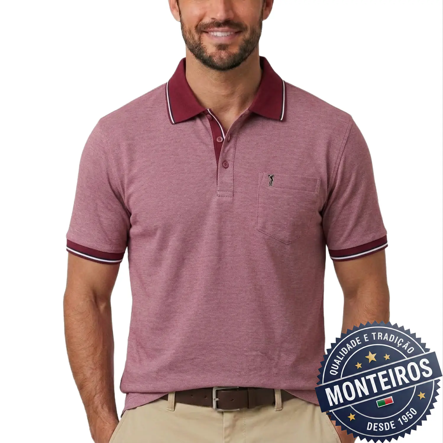 Polo de homem lisos Monteiros 11