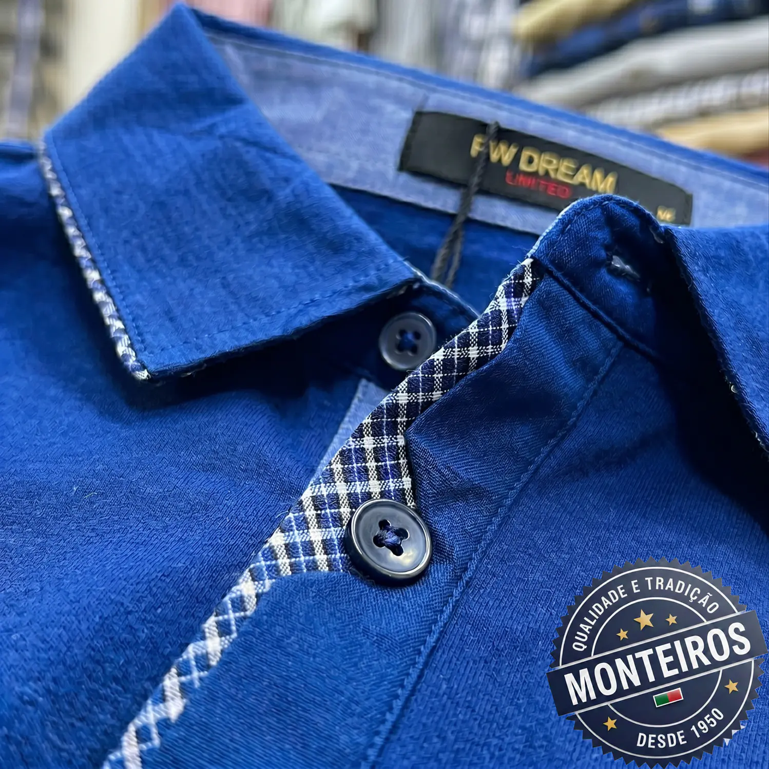 Polo de homem com detalhes Monteiros 9