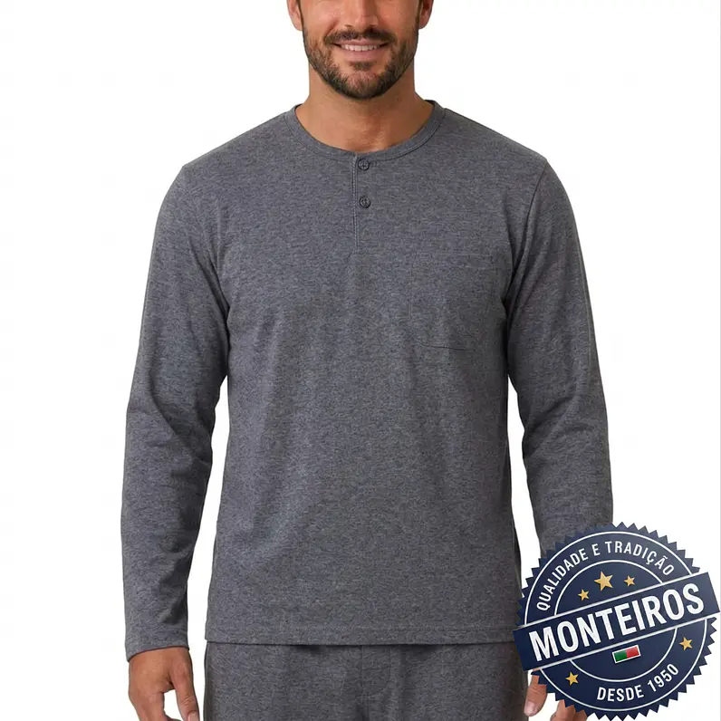 Pijama de Homem de Manga e Calça - SAMFER F201 4