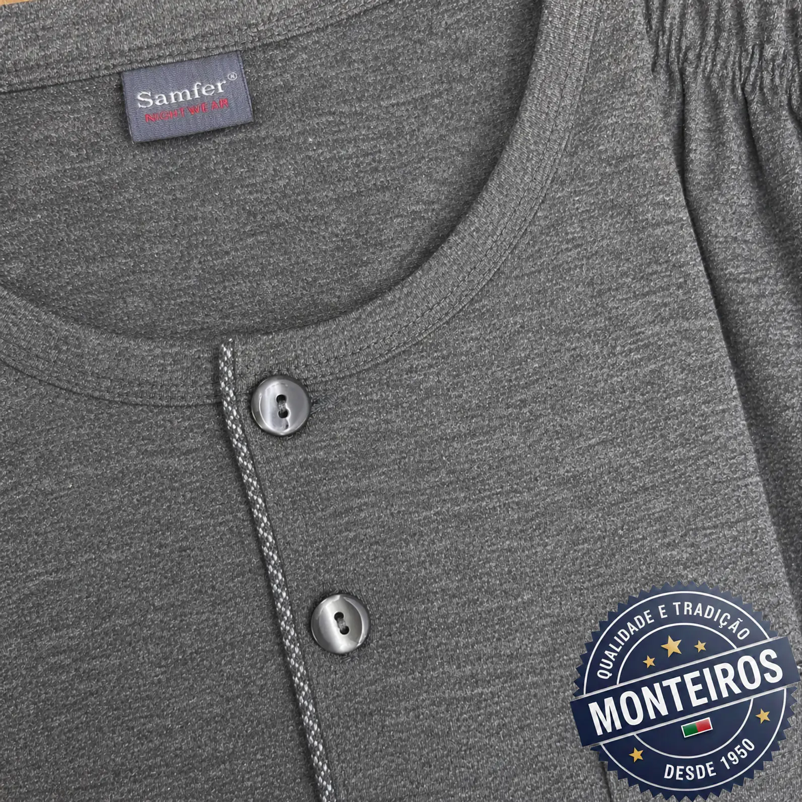 Pijama de Homem de Manga e Calça - SAMFER F201 6