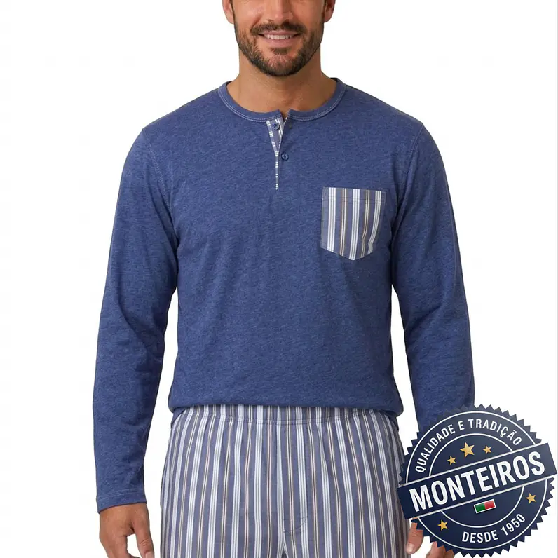 Pijama de Homem de Manga e Calça - SAMFER S321 2