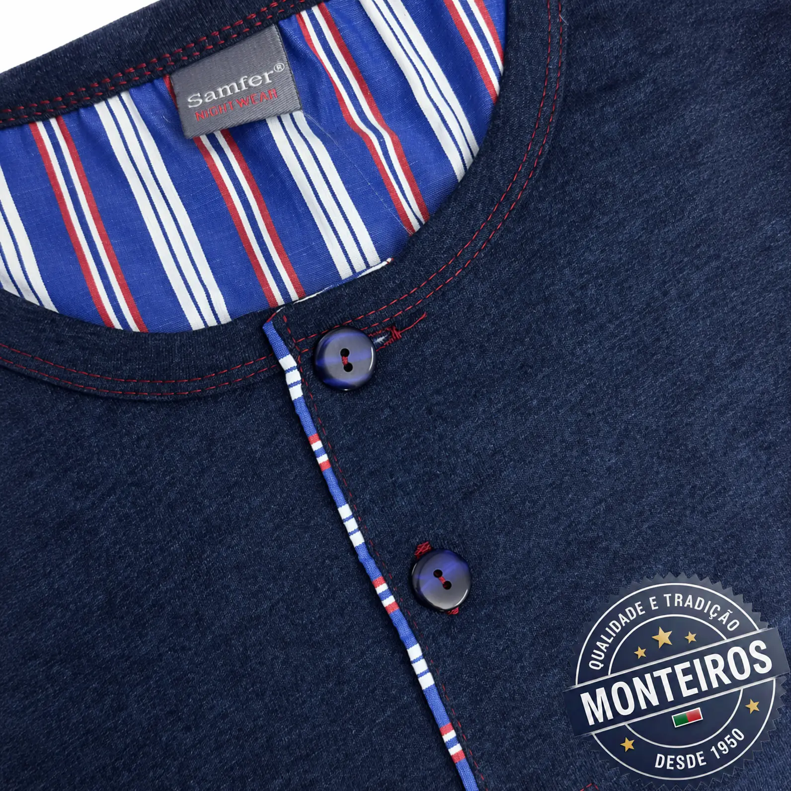 Pijama de Homem de Manga e Calça - SAMFER S321 6