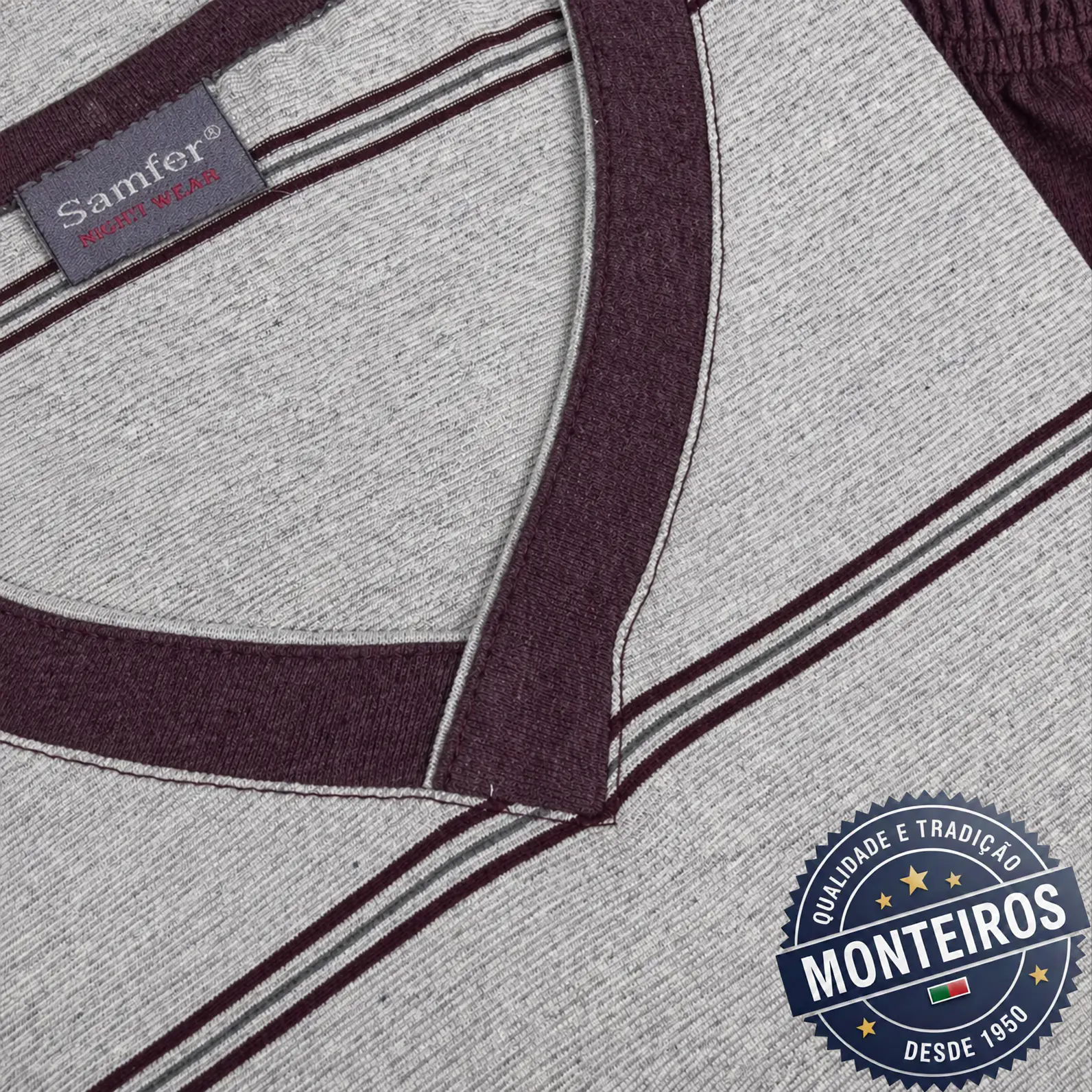 Pijama de Homem de Manga e Calça - SAMFER S212 6