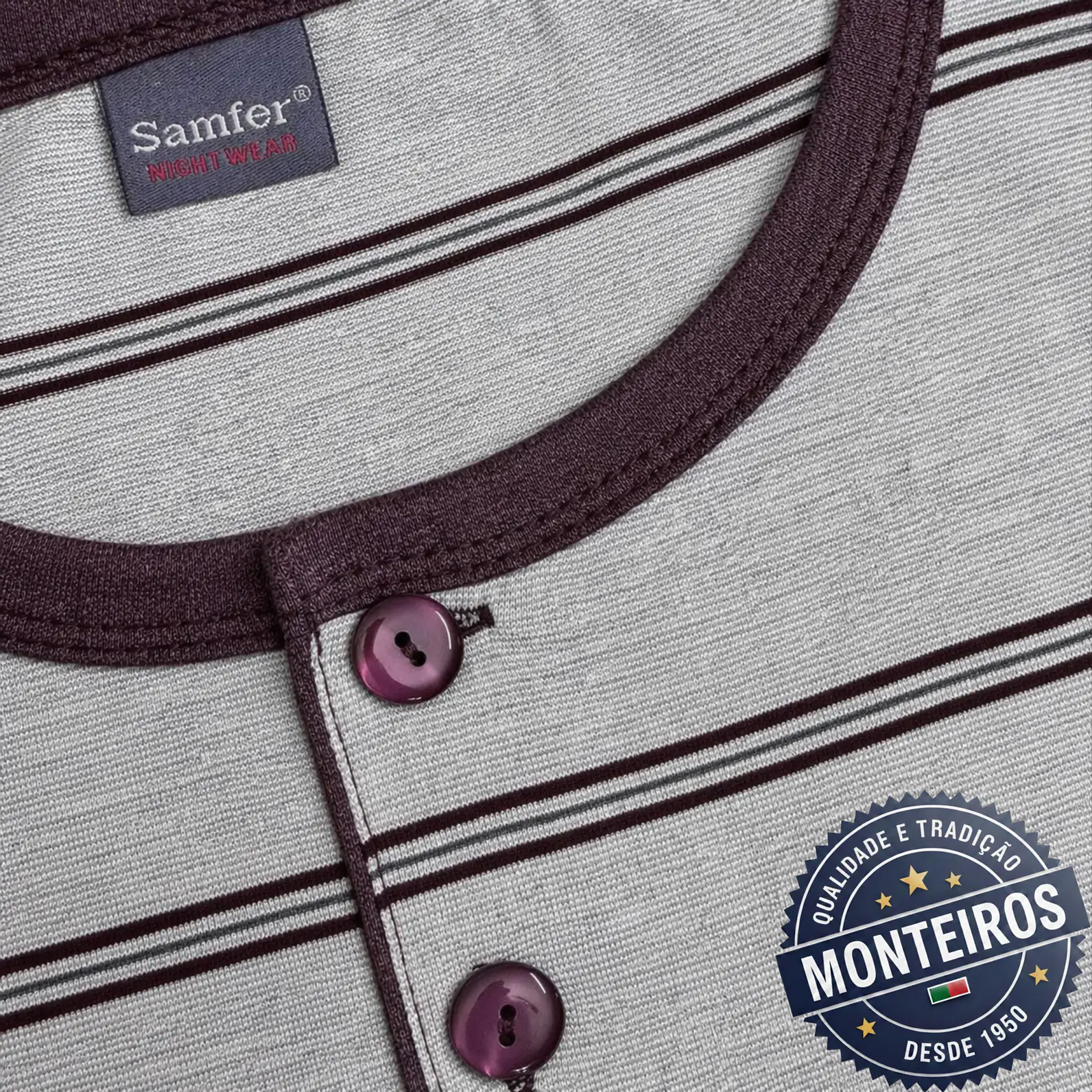 Pijama de Homem de Manga e Calça - SAMFER S214 3