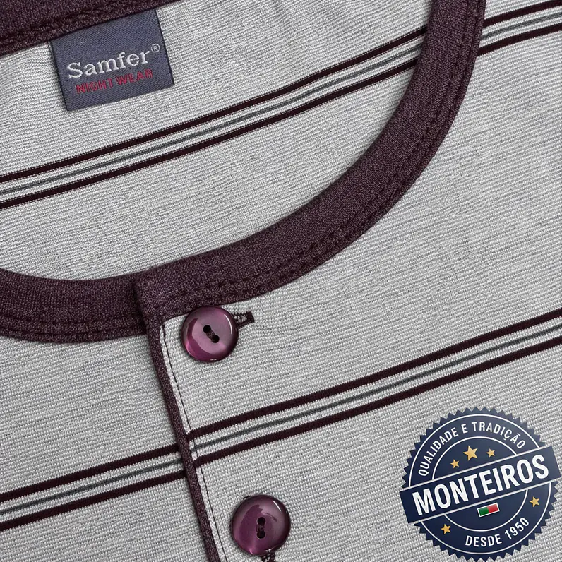 Pijama de Homem de Manga e Calça - SAMFER S214 3