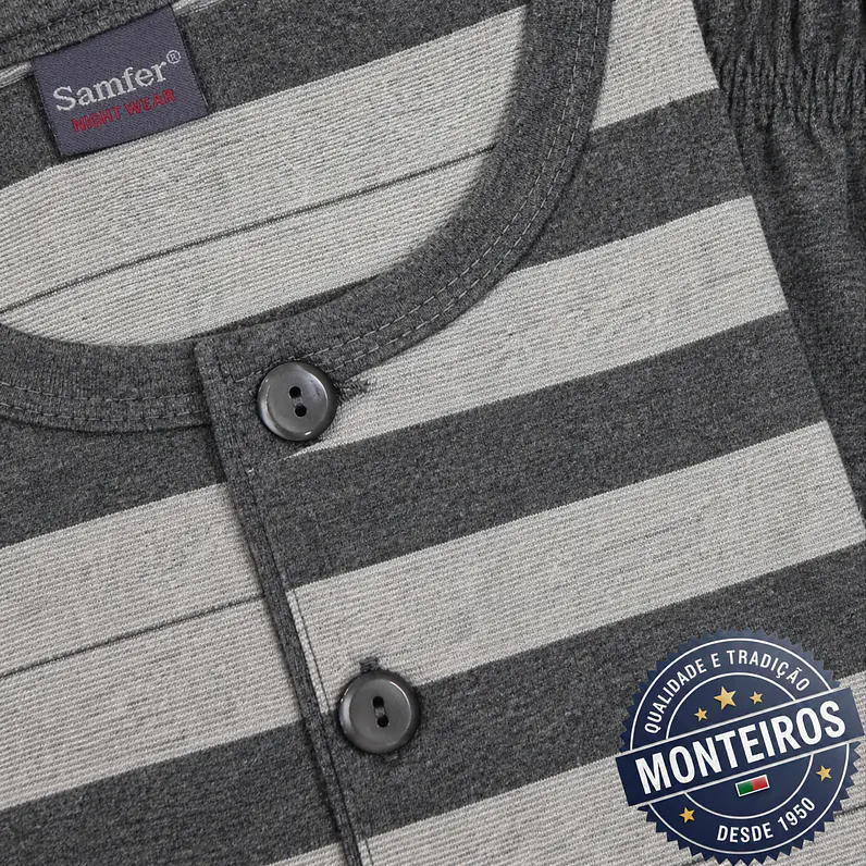 Pijama de Homem de Manga e Calça - SAMFER S218 3