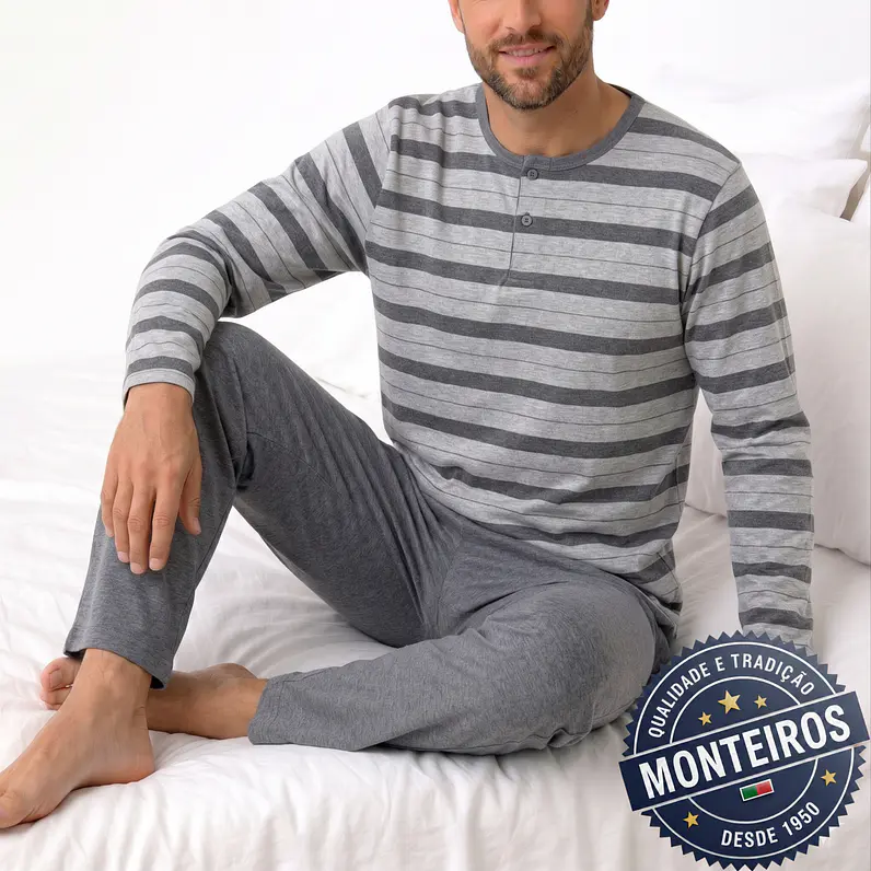 Pijama de Homem de Manga e Calça - SAMFER S218 1