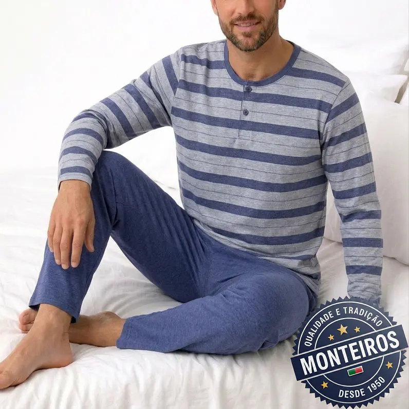 Pijama de Homem de Manga e Calça - SAMFER S218 4