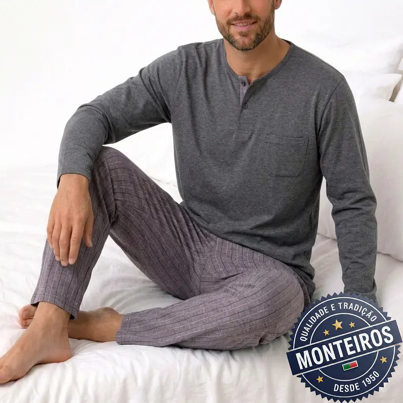 Pijama de Homem de Manga e Calça - SAMFER S222 4