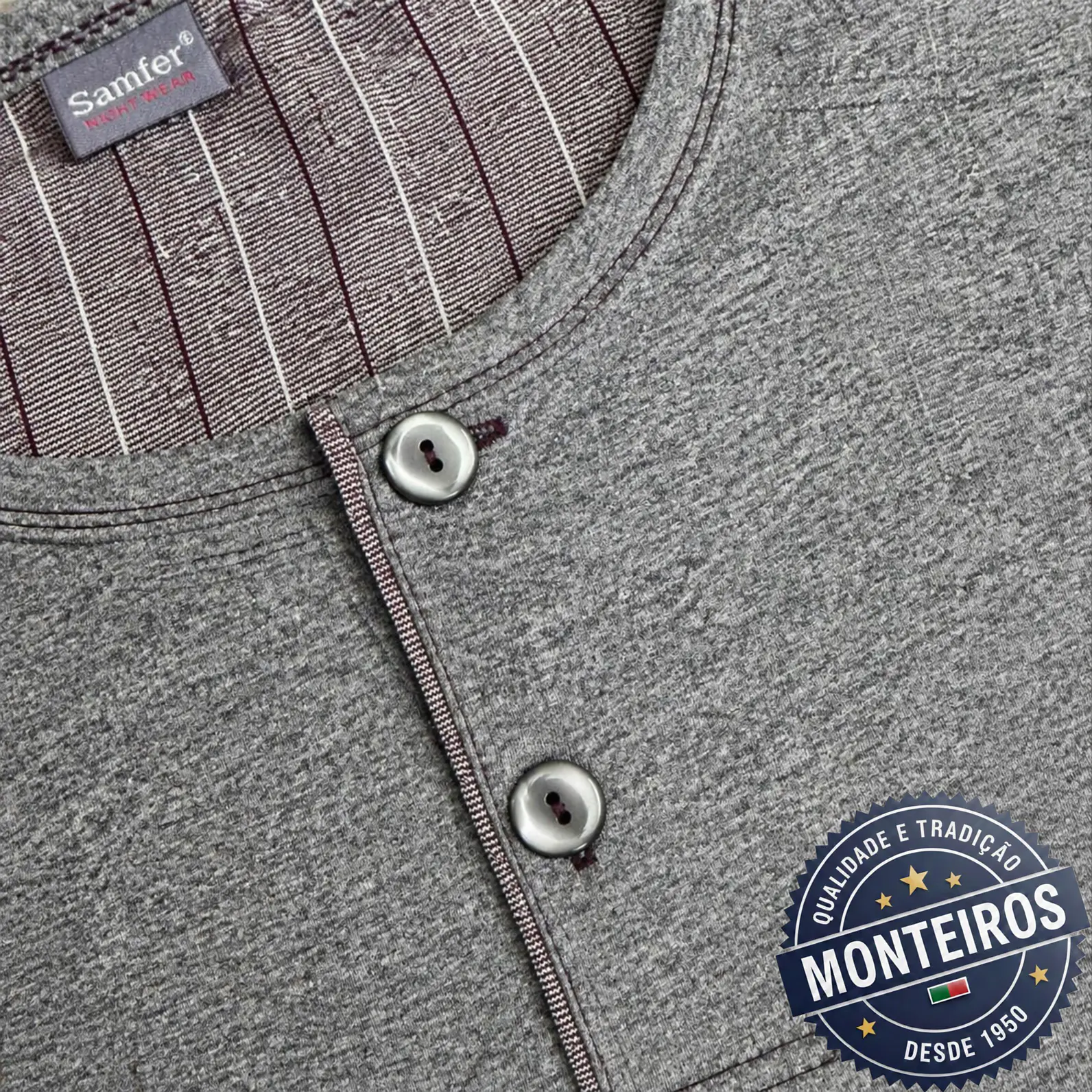 Pijama de Homem de Manga e Calça - SAMFER S222 6