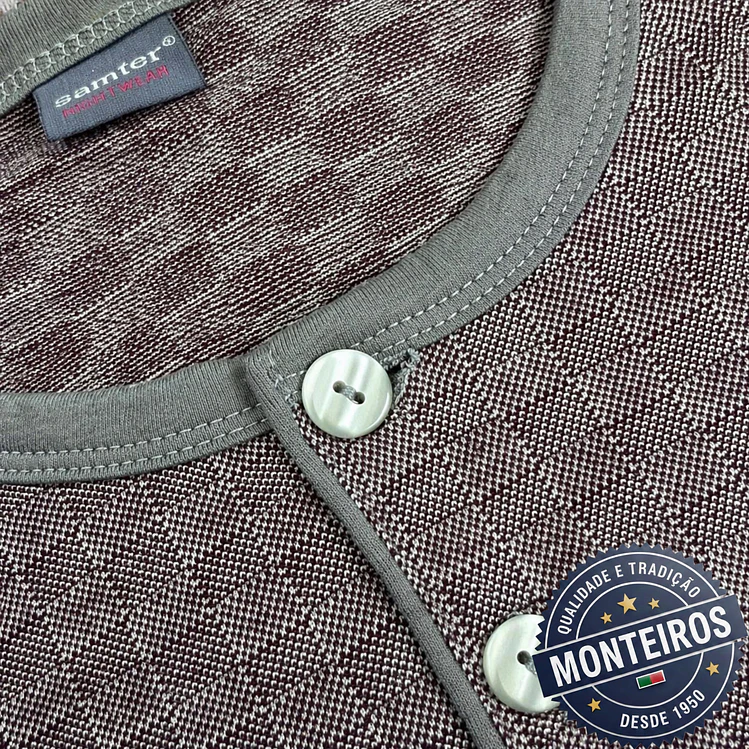 Pijama homem xadrez manga comprida e calça 3