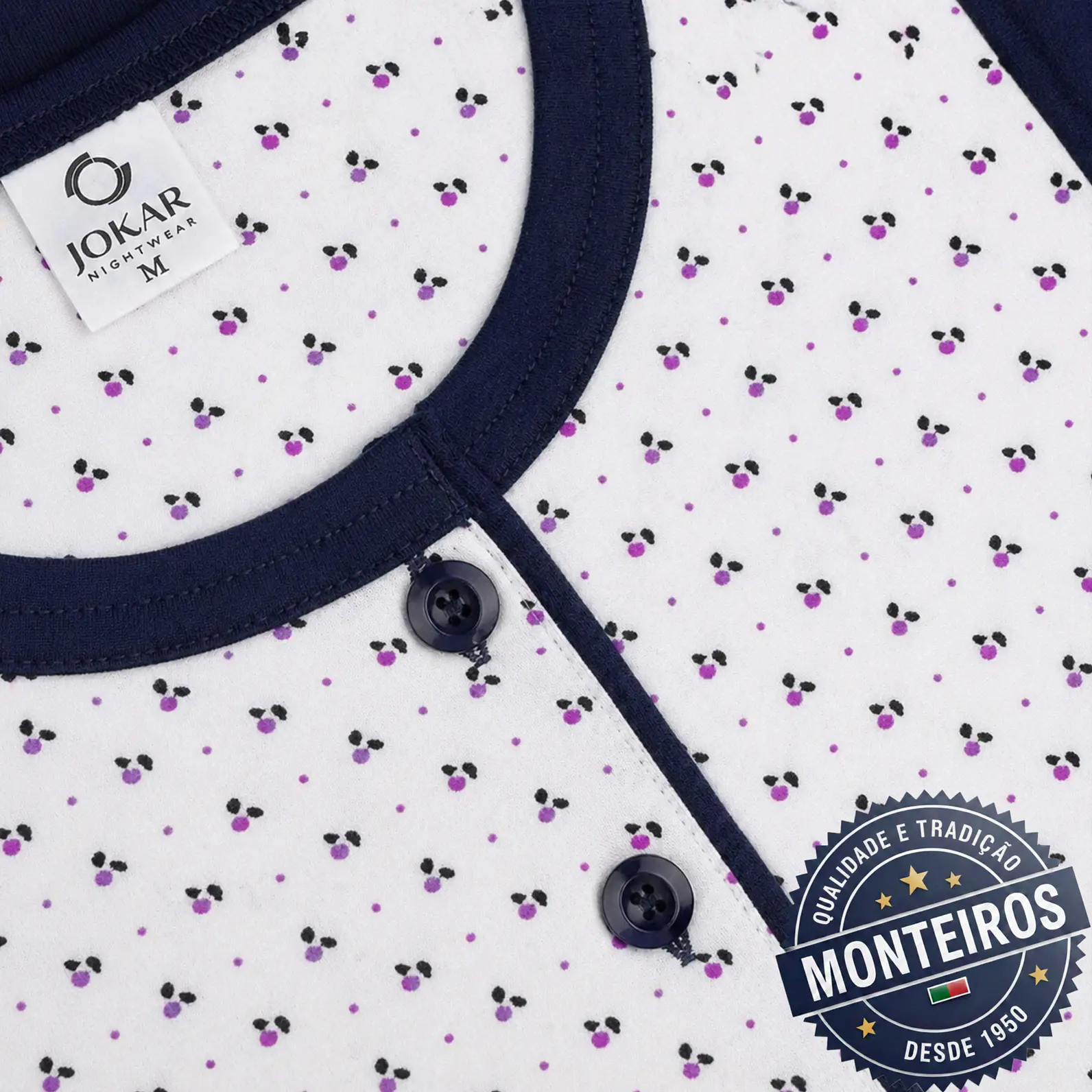 Pijama de Senhora de Manga e Calça - KARLUS 30026 3