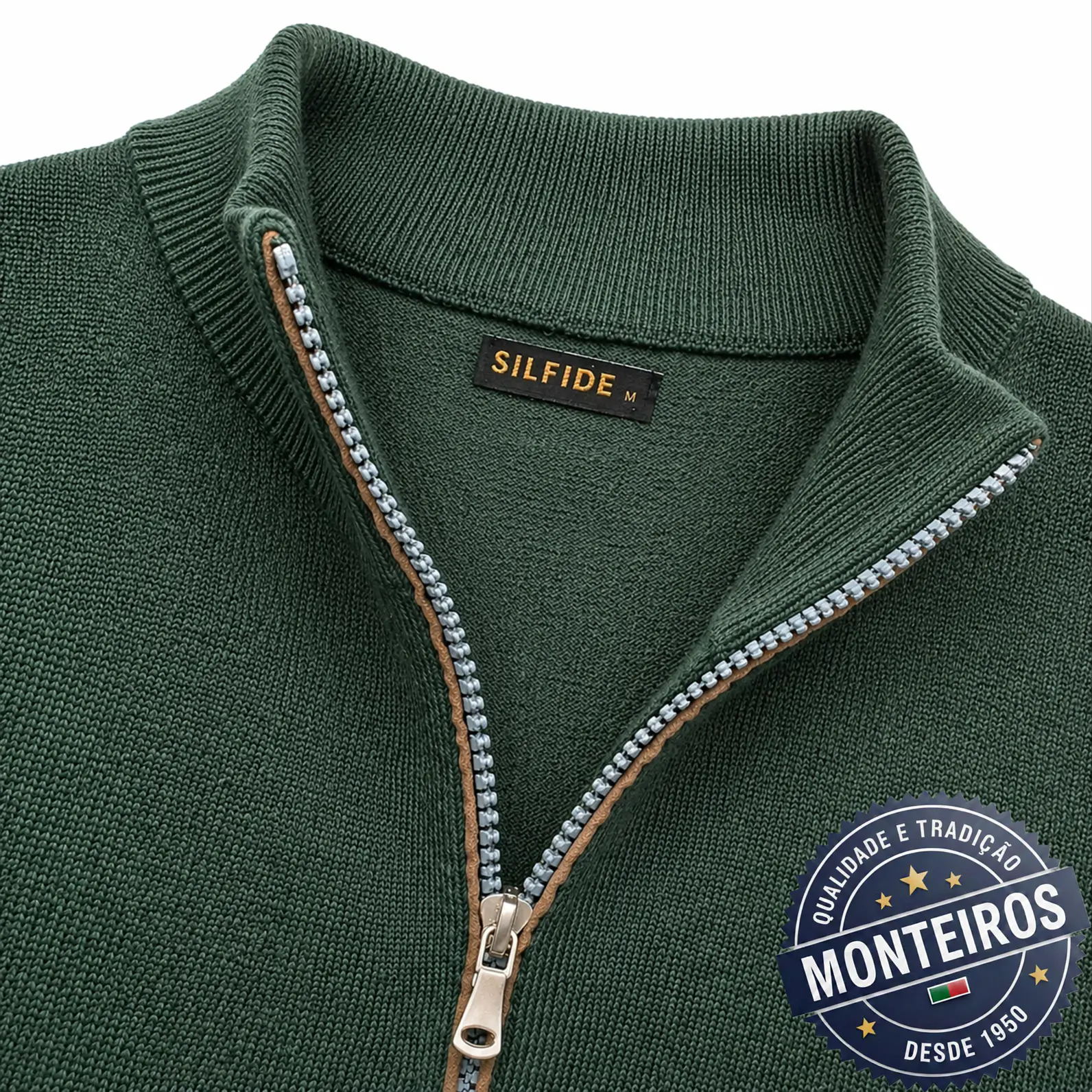 Casaco de Homem Liso com Fecho - SILFIDE R1013 3